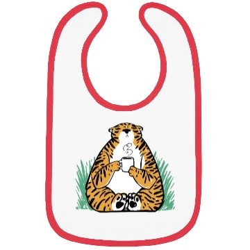 Discover Funny Tiger Bibs