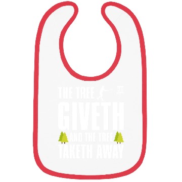 Discover Funny Disc Golf Bibs Tree Giveth and Taketh