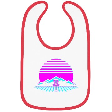 Discover Disc Golf Retro Vintage 80s Style Bibs