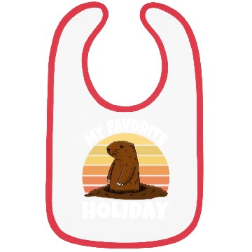 Discover My Favourite Holiday Groundhog Bibs