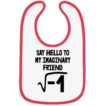 Discover Say Hello To My Imaginary Friend Bibs