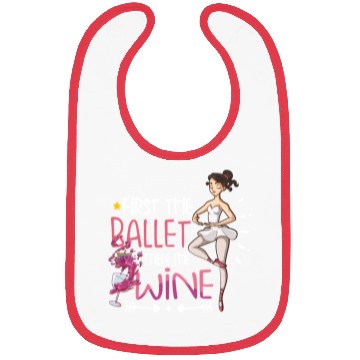Discover Ballet Ballerina Dance Dancer Dancing Ballet Gift Bibs