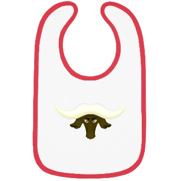 Discover green buffalo head Bibs