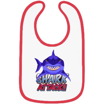 Discover Shark Attack Bibs