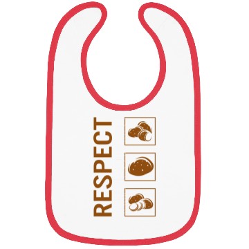 Discover Potato Vegetable Bibs, Respect The Potato Bibs,