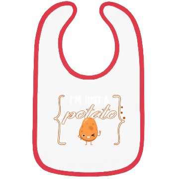 Discover Potato Vegetable Bibs, I'm Just A Potato Bibs,