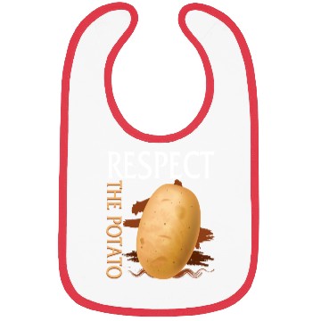 Discover Potato Vegetable Bibs, Respect The Potato Bibs,
