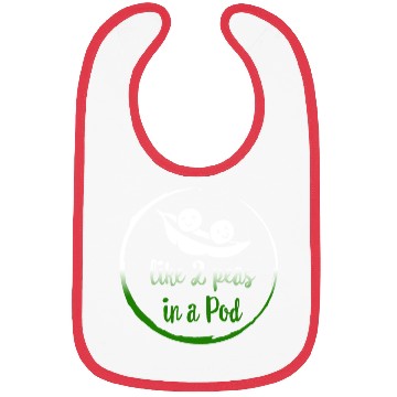 Discover Peas Vegetable Bibs, Like 2 Peas In Pod,
