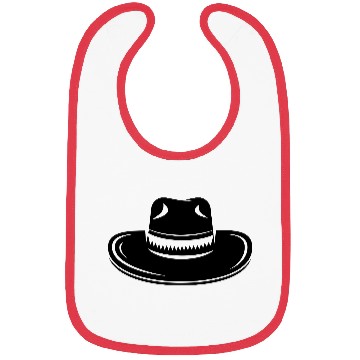 Discover Cowboy Hat, cowboy, western Bibs