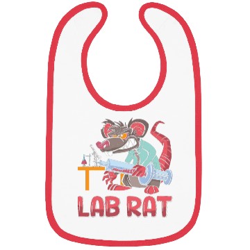 Discover Lab Tech Lab Rat Laboratory Chemist Technician Bibs