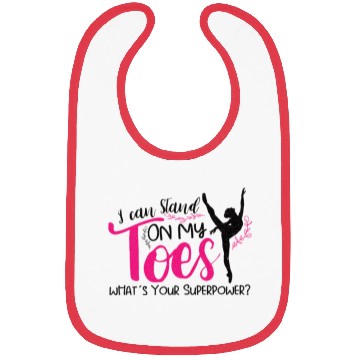 Discover Ballet Ballerina Dance Dancer Dancing Ballet Gift Bibs