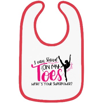 Discover Ballet Ballerina Dance Dancer Dancing Ballet Gift Bibs