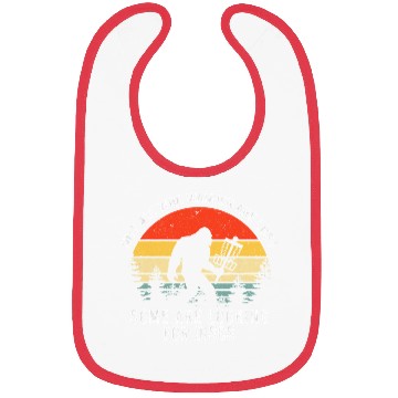 Discover Not All Who Wander Are Lost Disc Golf Bigfoot Bibs