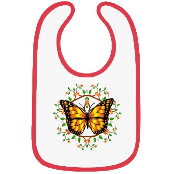 Discover Monarch Butterfly Save our butterflies Bibs