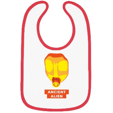 Discover Ancient Alien Colored Skull Bibs