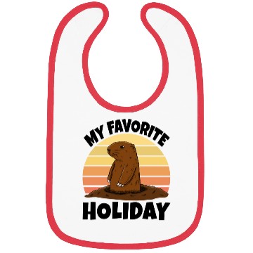 Discover My Favourite Holiday Groundhog Bibs