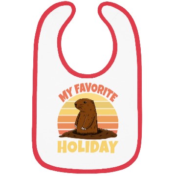 Discover My Favourite Holiday Groundhog Bibs