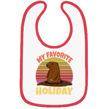 Discover My Favourite Holiday Groundhog Bibs
