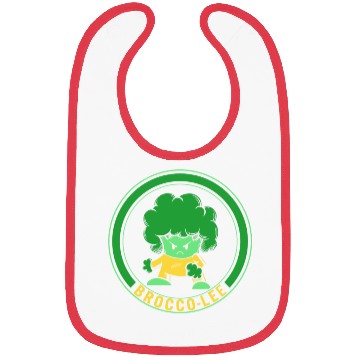 Discover Vegetables Bibs, Brocco-Lee Funny Vegetable