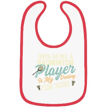 Discover Badminton my Destiny Badminton Contestant Gift Bibs