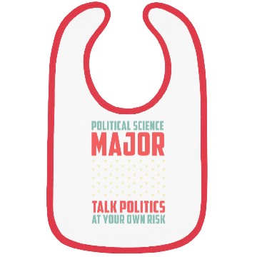 Discover Talks Politics College Student Gift Bibs