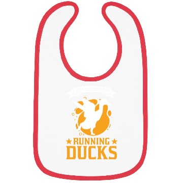 Discover Easily Distracted By Running Ducks Bibs