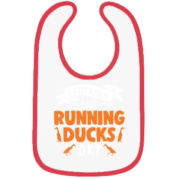 Discover I Just Really Like Running Ducks Bibs