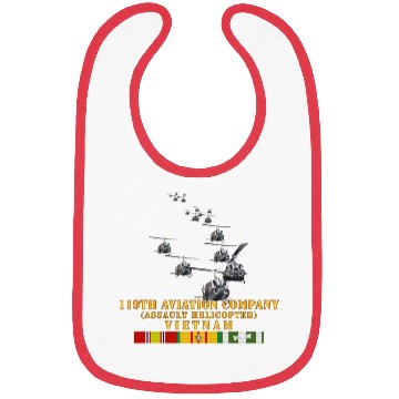 Discover Army 119th Aviation Company Assault Helicopter w V Bibs