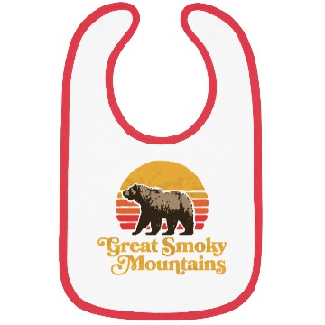 Discover Retro Great Smoky Mountains Park Bear Bibs