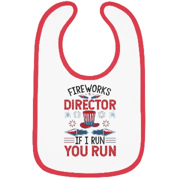 Discover Funny 4th Of July Independence Day Fireworks Gifts Bibs