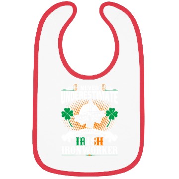 Discover Never Underestimate Power Of An Irish Ironworker Bibs