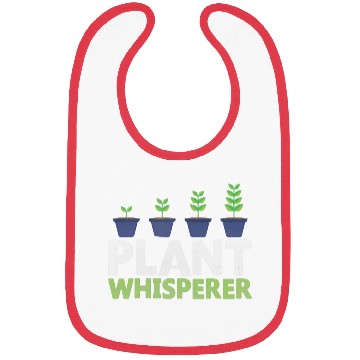Discover Funny Plant Whisperer Novelty Bibs