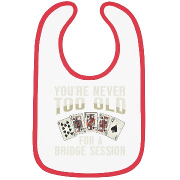 Discover Card Game Bridge Quote for a Bridge Nerd Bibs