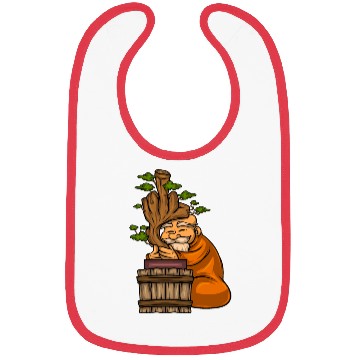 Discover Miniature Trees Bonsai Middle Finger Bibs