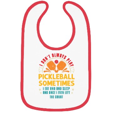 Discover Pickleball Lovers Funny Pickleball Bibs