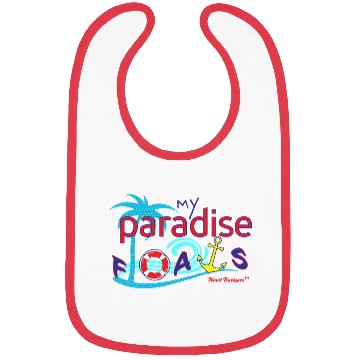 Discover MY PARADISE FLOATS Bibs