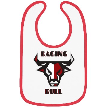 Discover Raging Bull Brave and Valiant Fearless Bibs