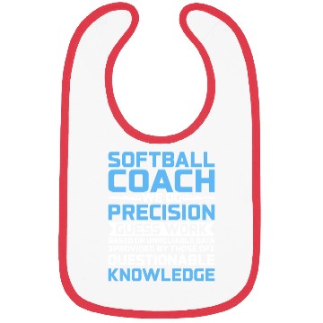 Discover We Do Precision Guess Work - Softball Trainer Coac Bibs