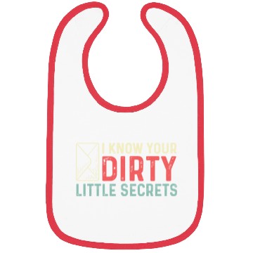 Discover Little Dirty Secrets Joker Gift Bibs