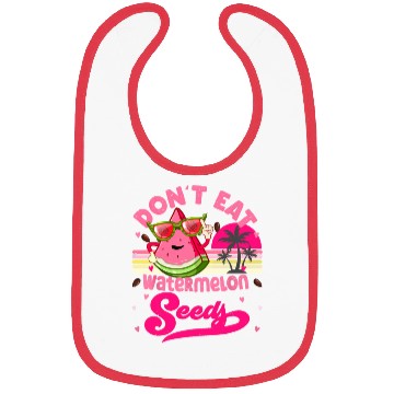 Discover Don't Eat Watermelon Seeds Maternity Summer Fruit Bibs