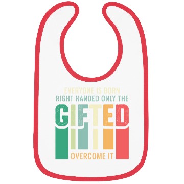 Discover Only the Gifted Blessed Person Gift Bibs