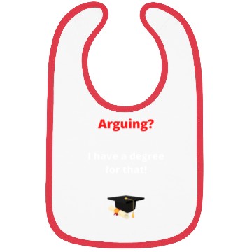 Discover Arguing law degree Bibs