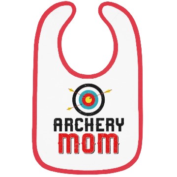 Discover Archery Bow Archer Mom Mother Bibs