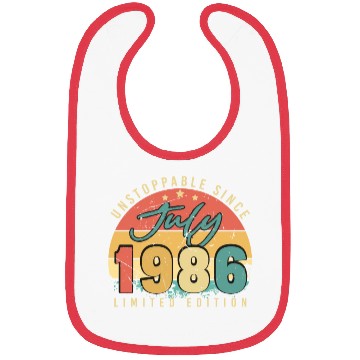 Discover Building Year 1986 In July Bibs