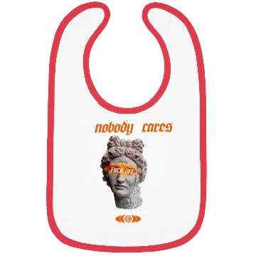 Discover Statue Nobody Cares Streetwear Bibs