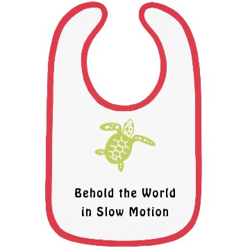 Discover Green Sea Turtle Behold the World in Slow Motion Bibs