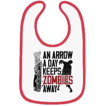 Discover Archery Bow Archer Zombie Vintage Bibs