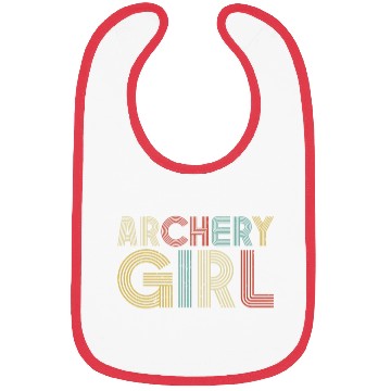 Discover Archery Bow Archer Girl Retro Bibs