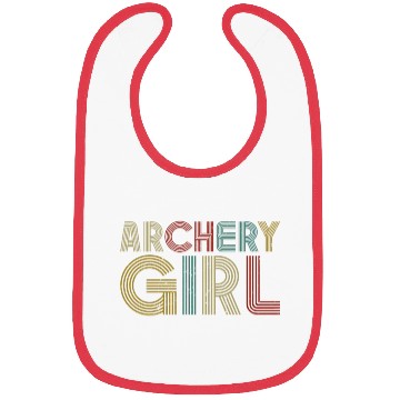 Discover Archery Bow Archer Girl Retro Bibs