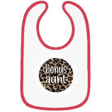 Discover Bonus Aunt Bonus Auntie Step Aunt Appreciation Bibs